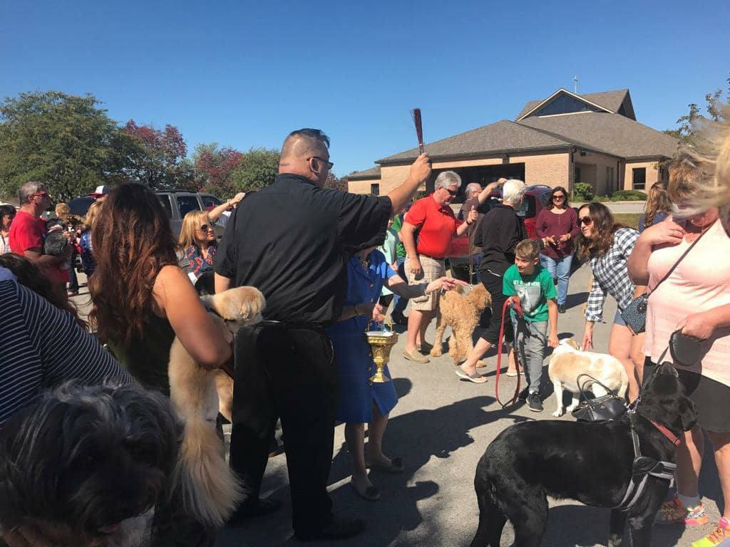 Saint Mary pet blessing