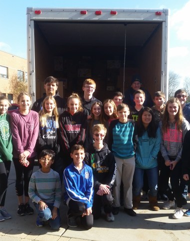 Saint Mary Mokena volunteers