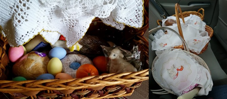 Catholic Easter basket blessing