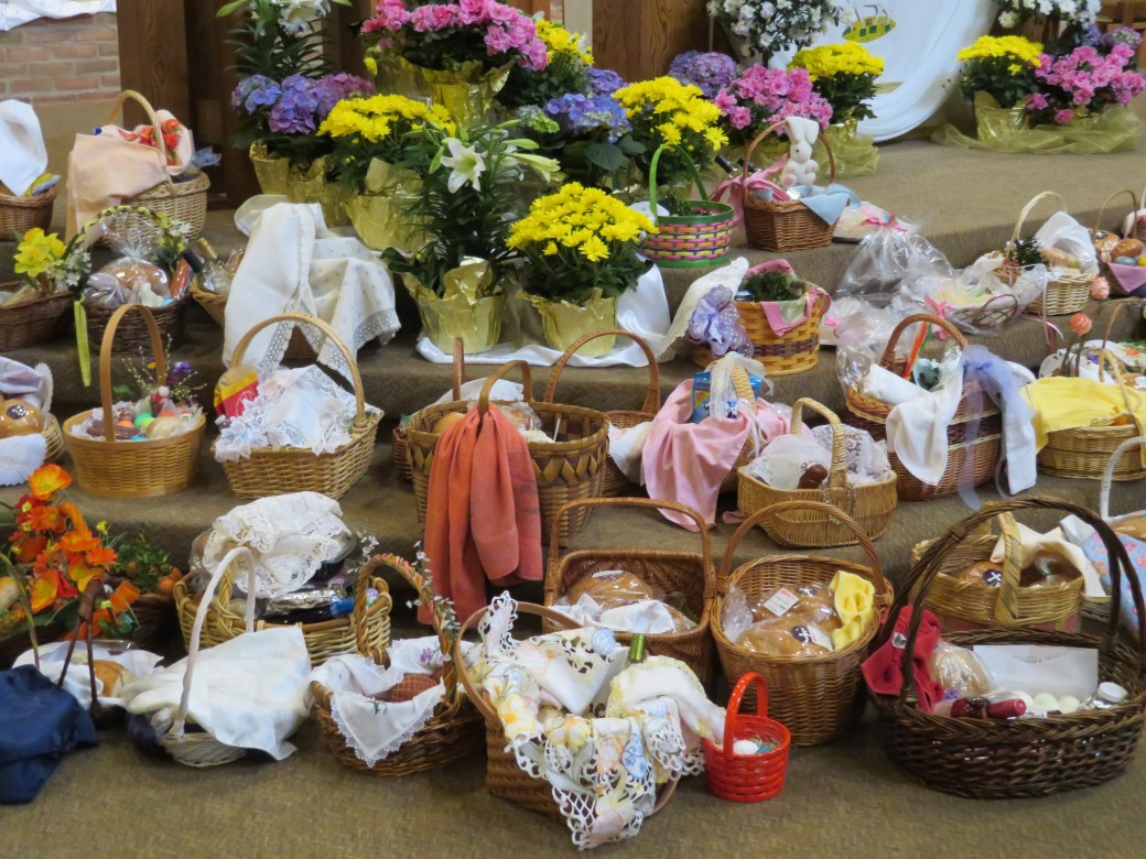 St. Mary Mokena Easter Basket Blessing