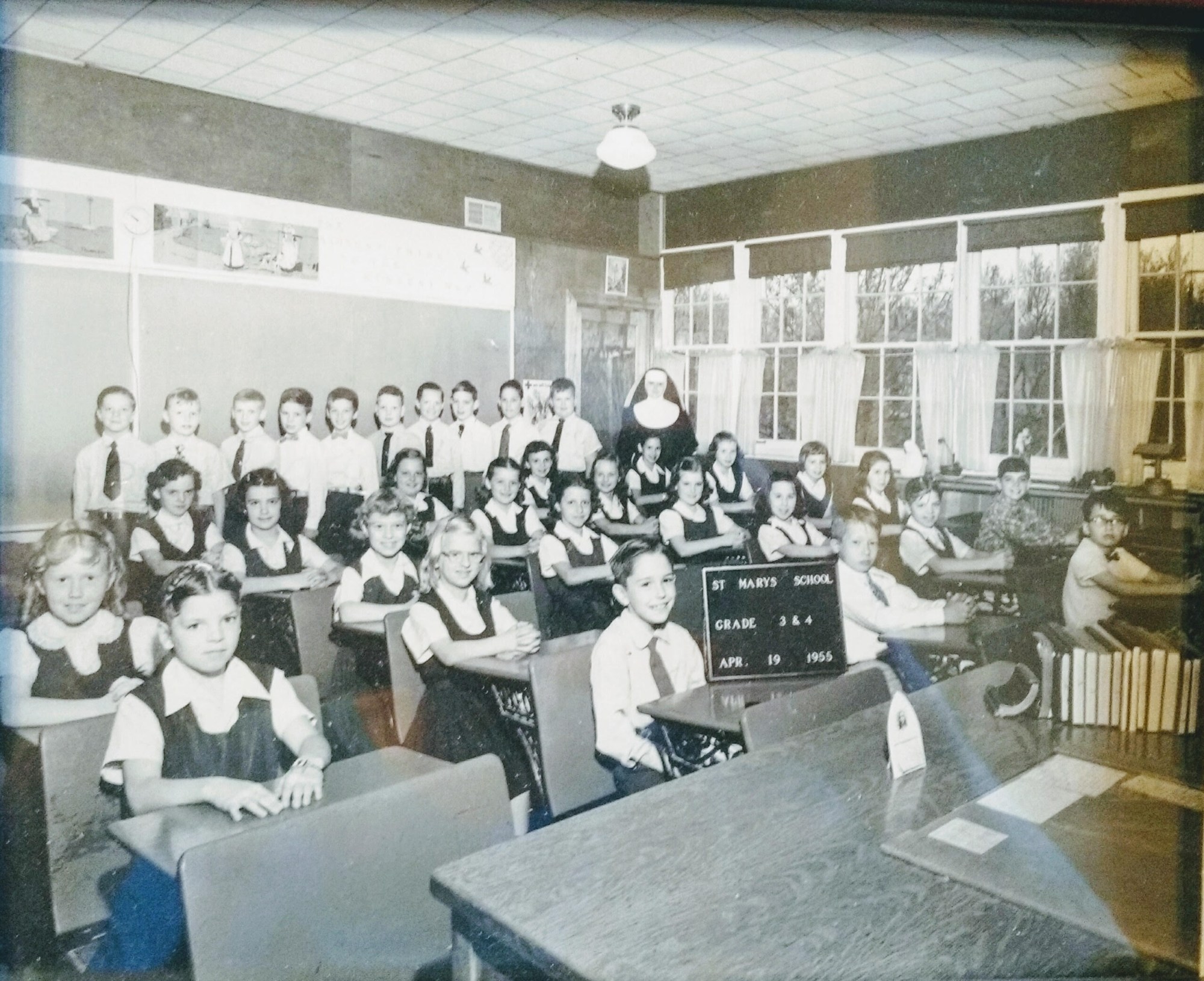 Saint Mary School Mokena 1955
