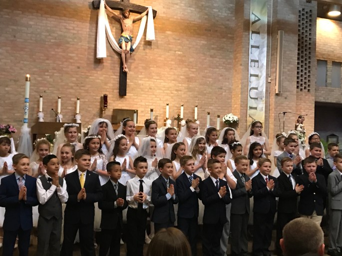 First Communion Saint Mary Mokena 2018