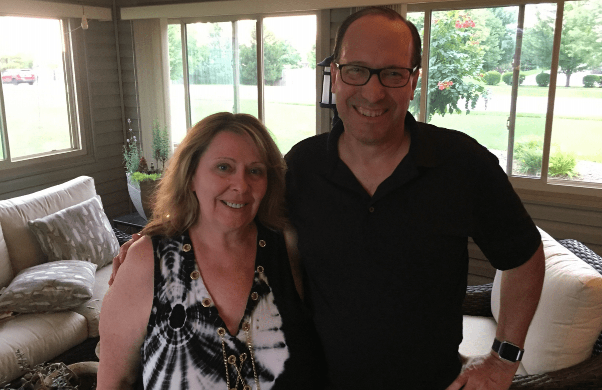 Saint Mary Mokena Deacon John Rex and his wife, Marijean