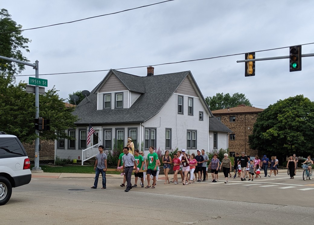 Mokena Mount Carmel Procession