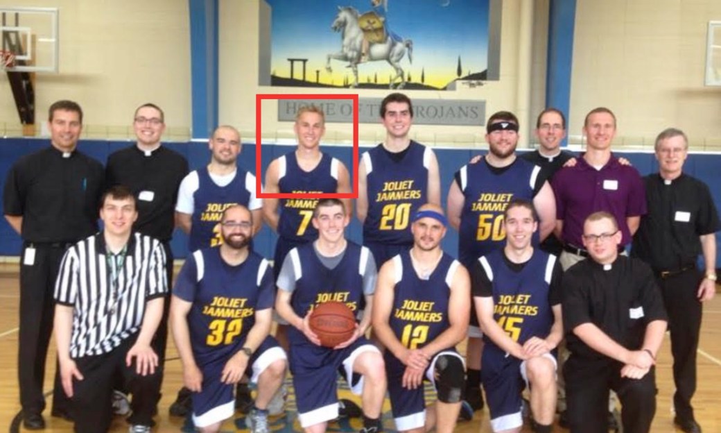 Father Mark Bernhard Joliet Jammers