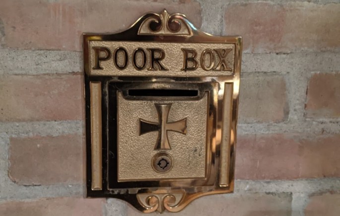 St. Mary Mokena Poor Box