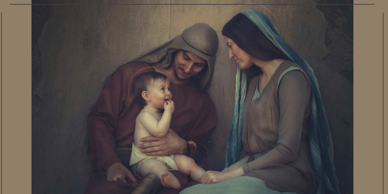 St. Joseph, Mary, and Jesus