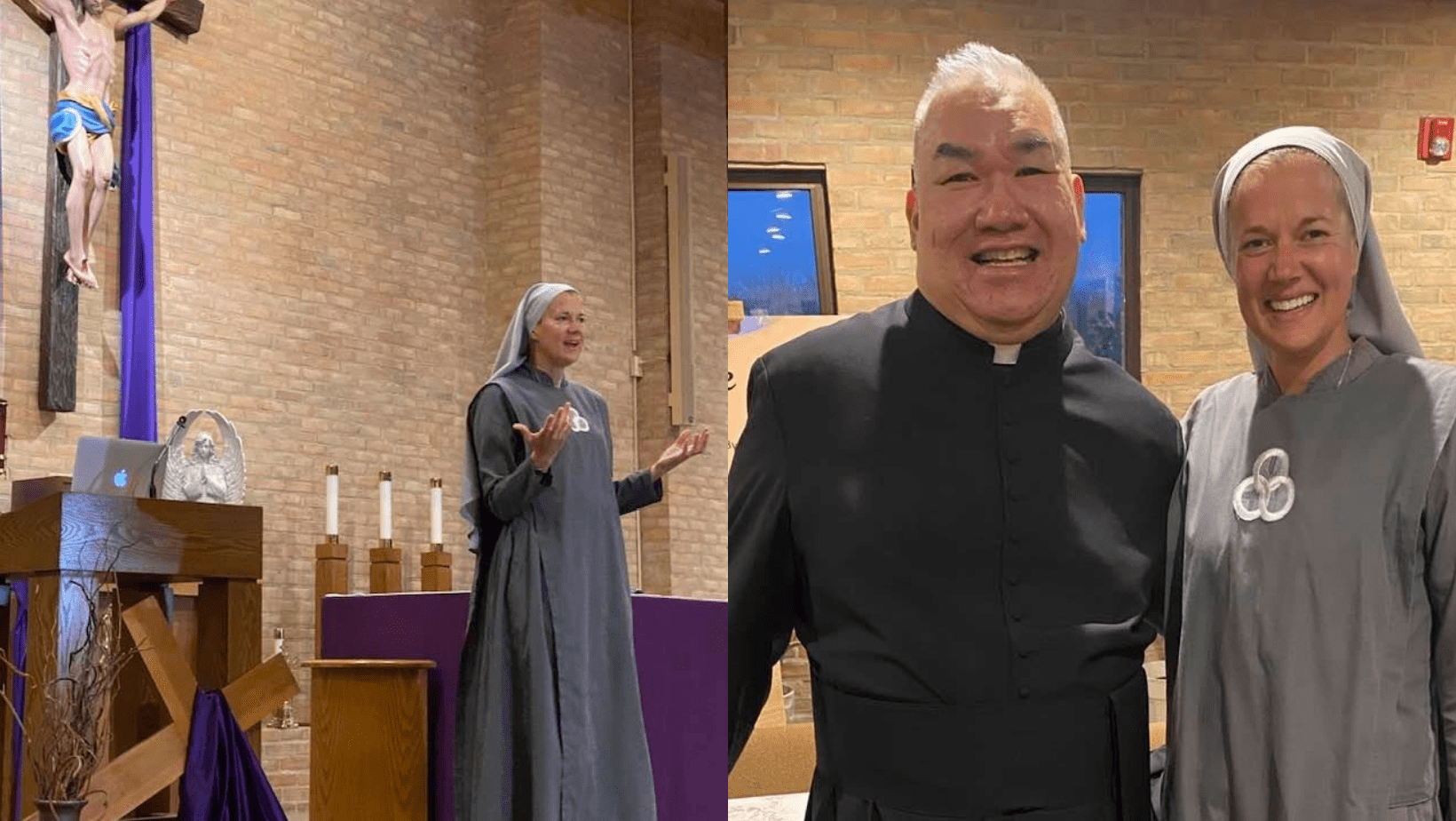 Sister Miriam at St. Mary Parish Mission