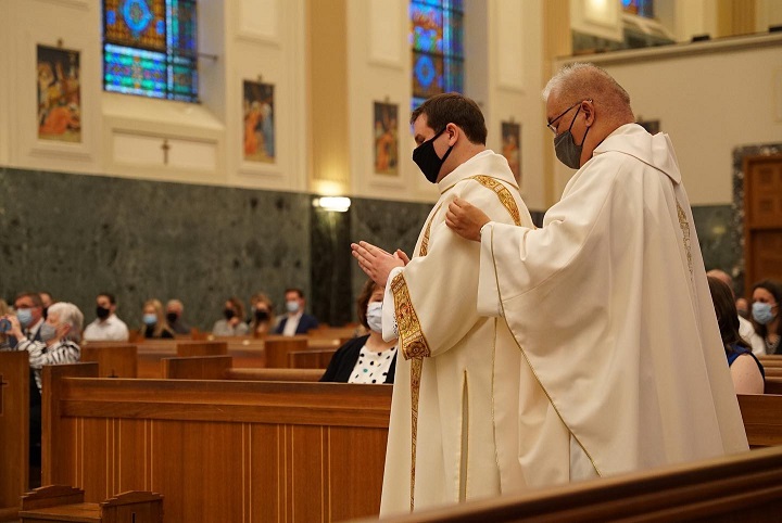 Investiture of Deacon Brian