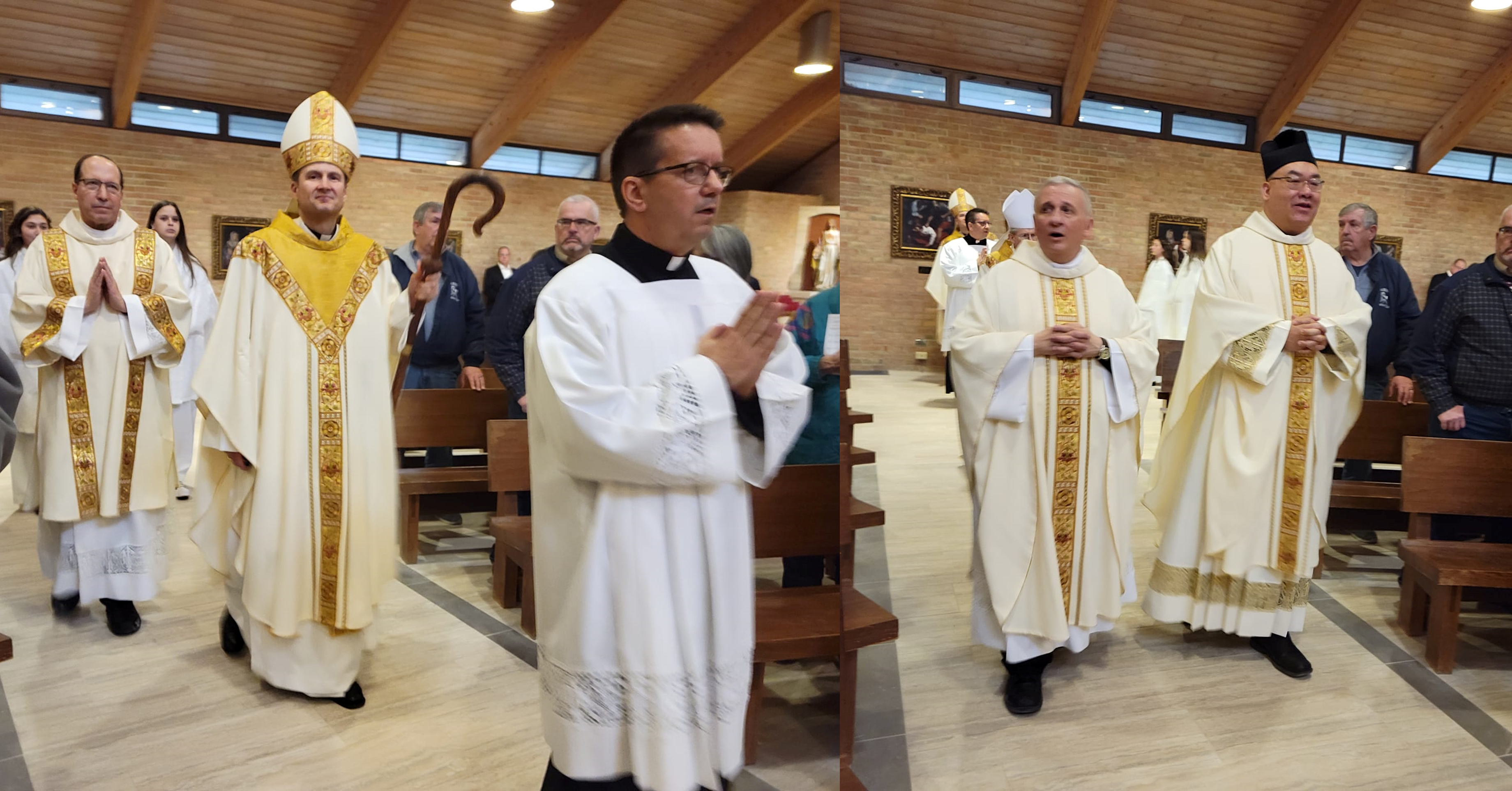 Procession into Mass
