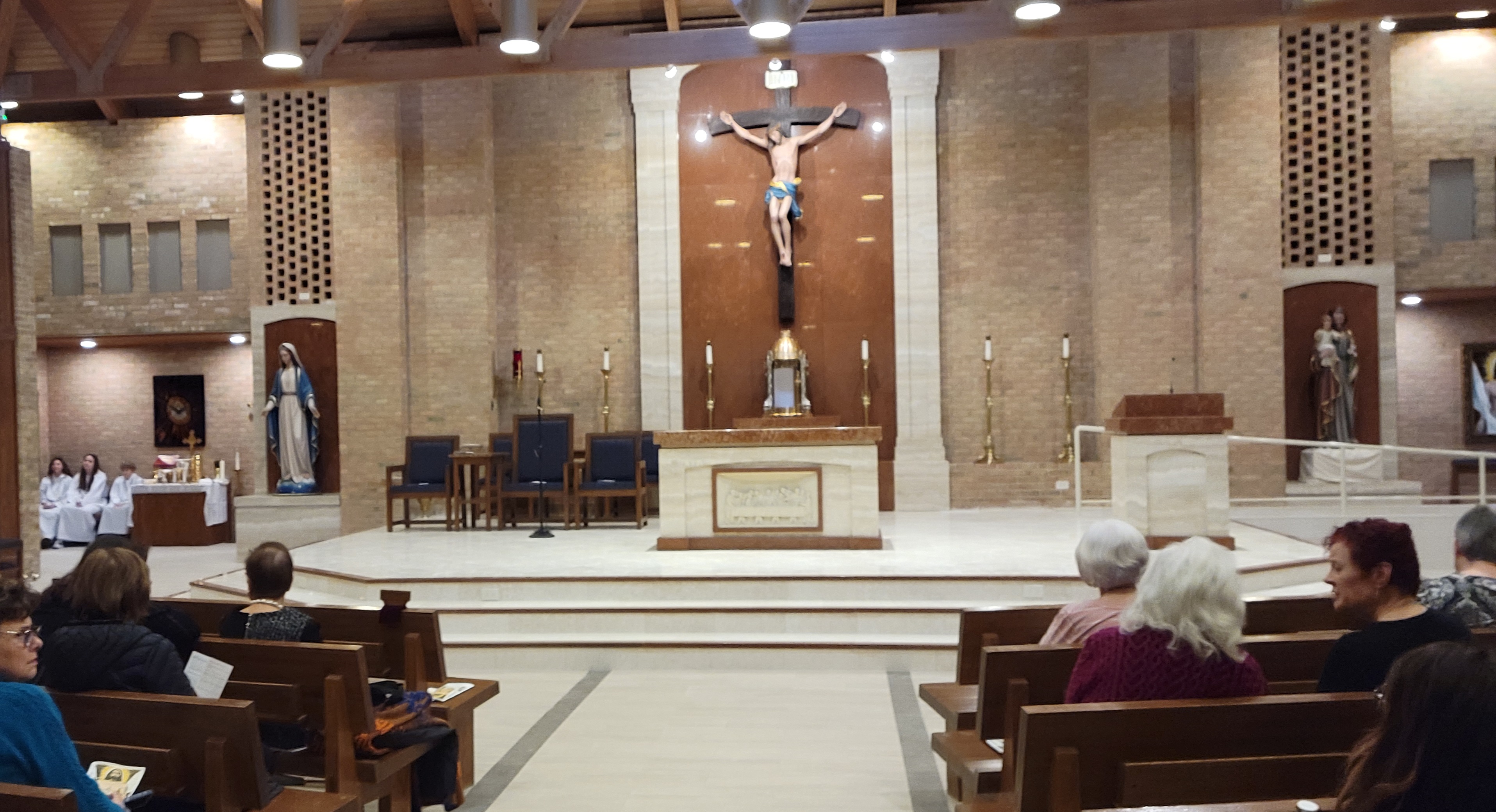 Renovated St. Mary Altar
