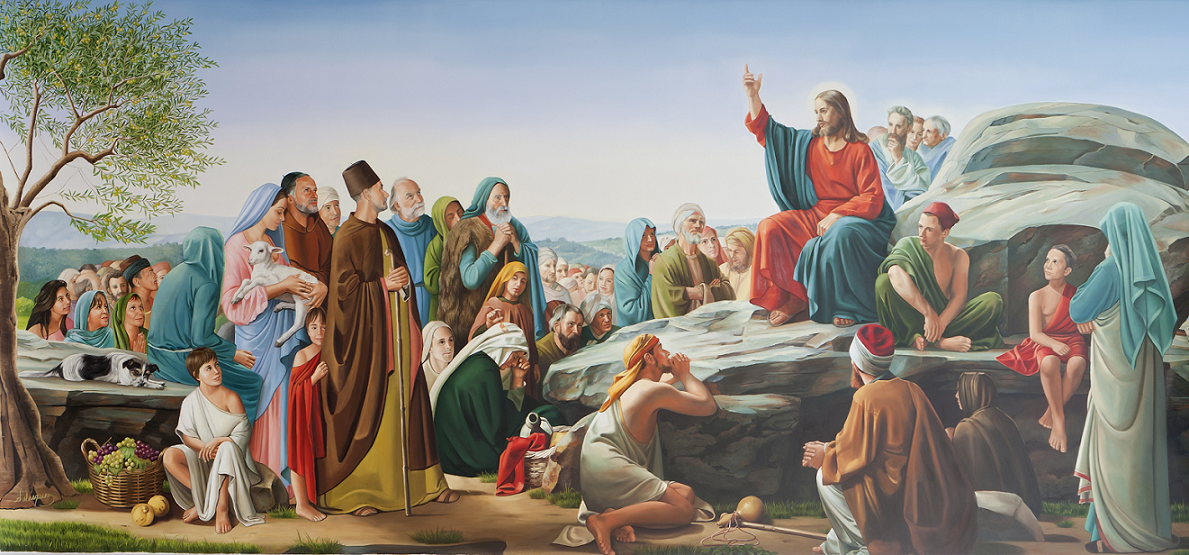 "Sermon on the Mount" by Clara Velásquez