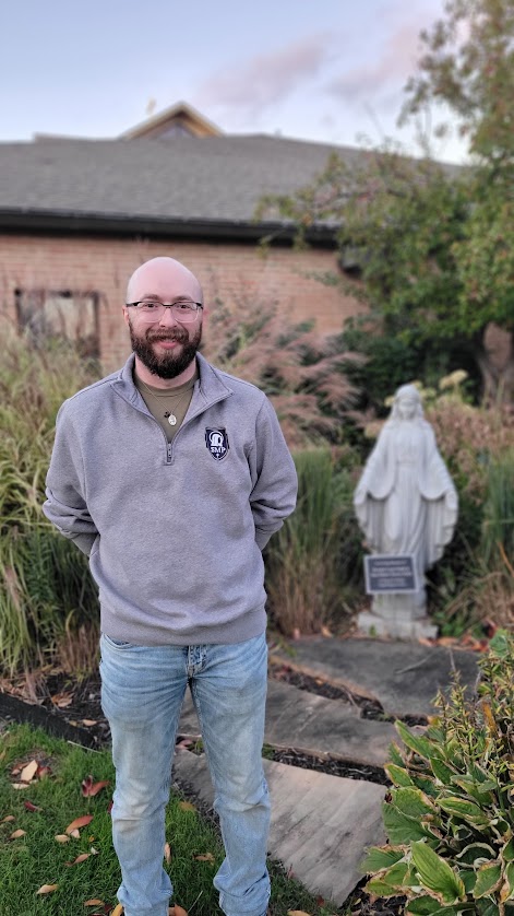 Photo of Matt Jung, the Youth Minister at St. Mary Church in Mokena